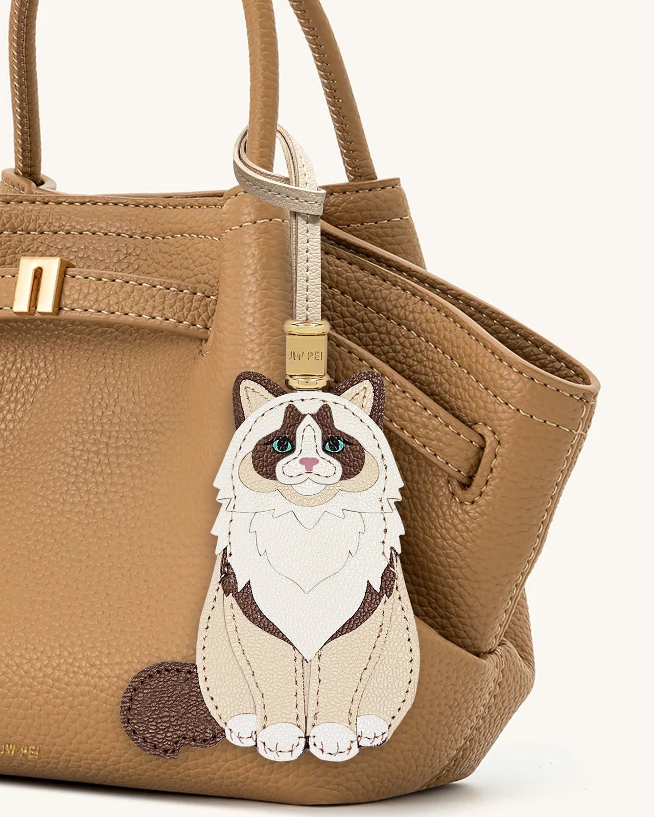 Charm borsa gatto ragdoll - Beige