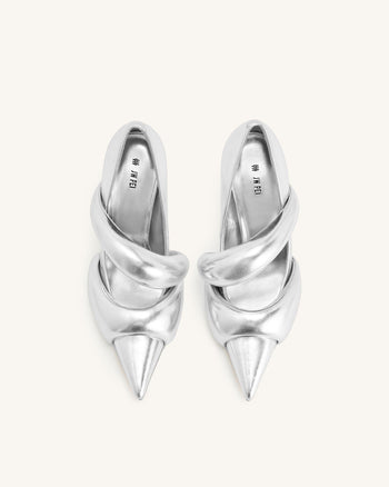 Sara Décolleté Metalliche - Argento
