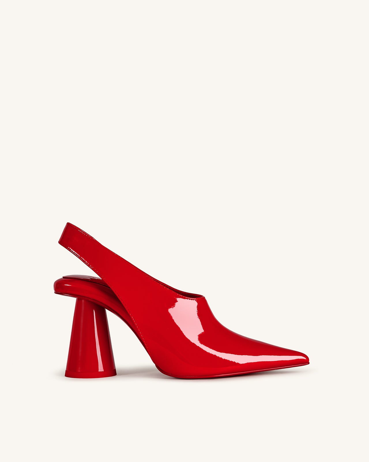 Vivovr Décolleté con Tacco Alto - Rosso