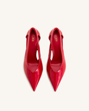 Alessia Décolleté con Tacco Alto - Rosso
