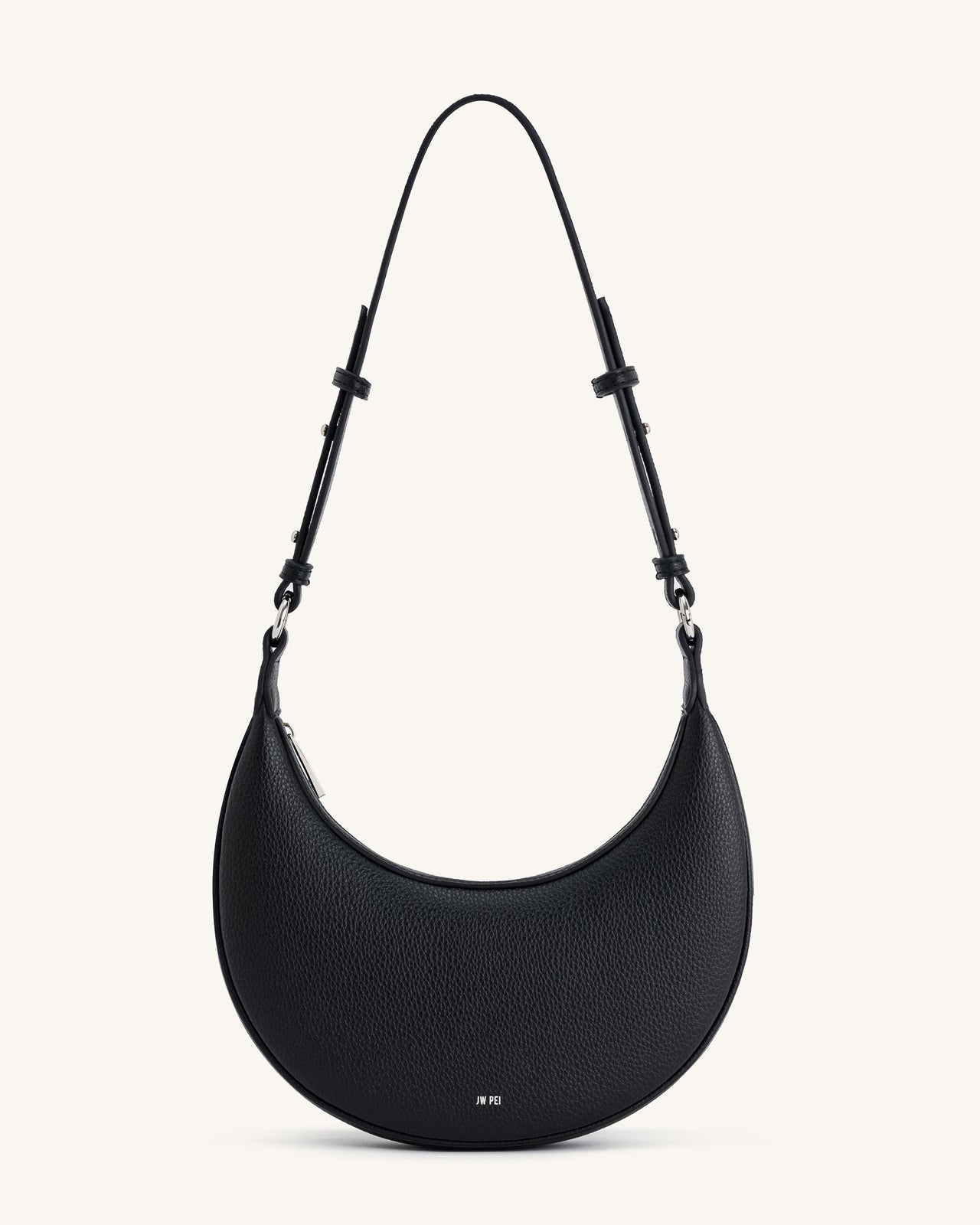 Borsa a tracolla media Carly - Nero