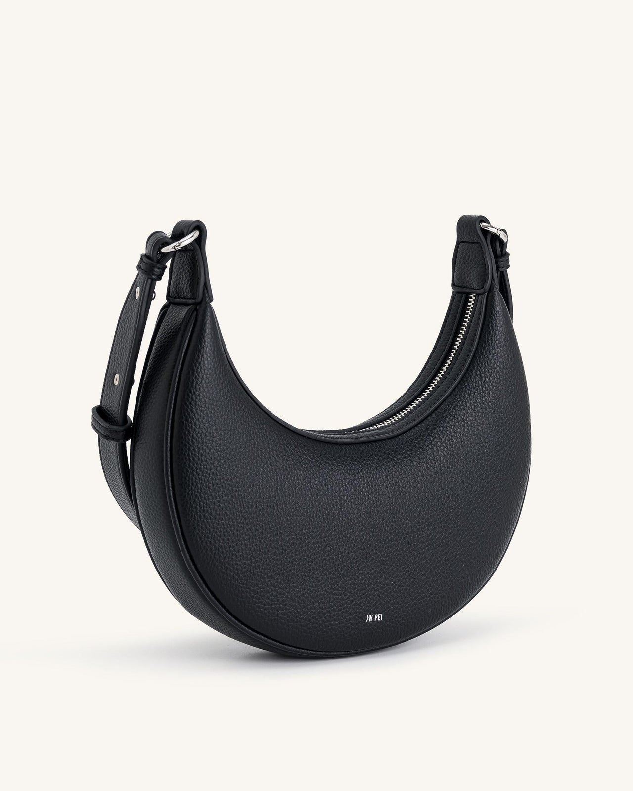 Borsa a tracolla media Carly - Nero