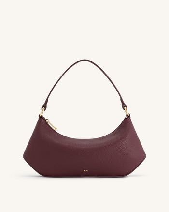 Borsa a tracolla Lily - Borgogna Profonda