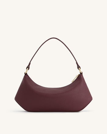 Borsa a tracolla Lily - Borgogna Profonda