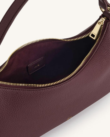 Borsa a tracolla Lily - Borgogna Profonda