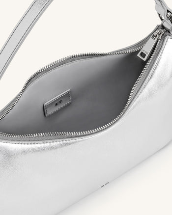 Borsa a tracolla Lily - Argento