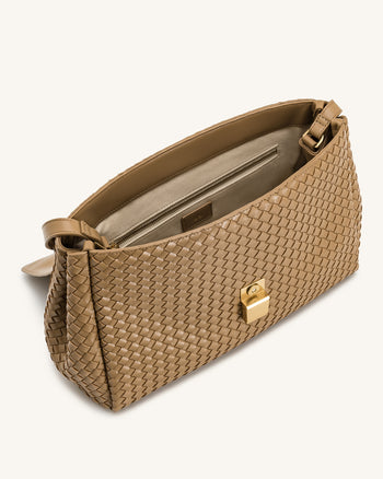 Hilary Borsa a Spalla Intrecciata - Cammello