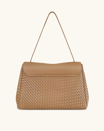 Hilary Borsa a Spalla Intrecciata - Cammello