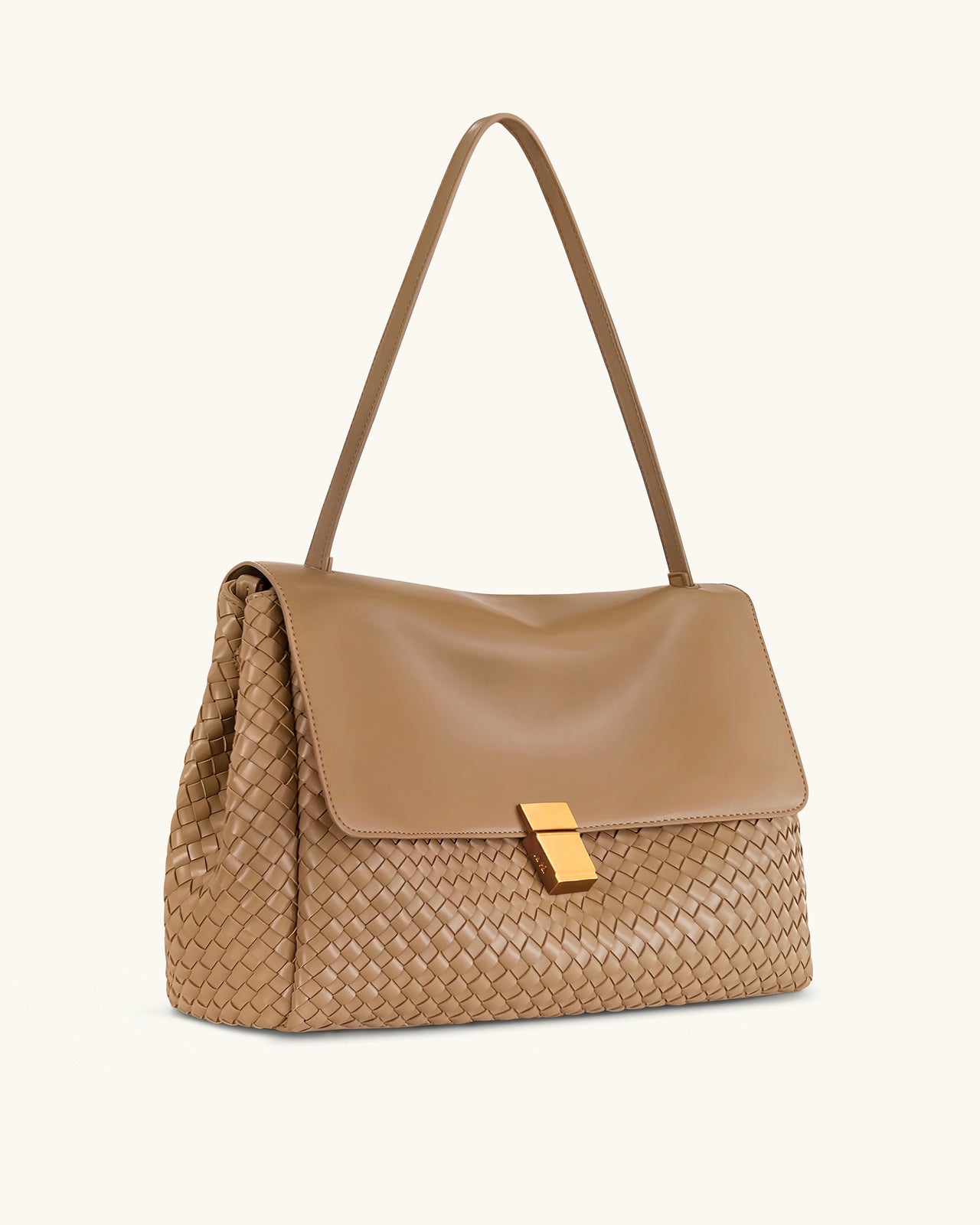 Hilary Borsa a Spalla Intrecciata - Cammello