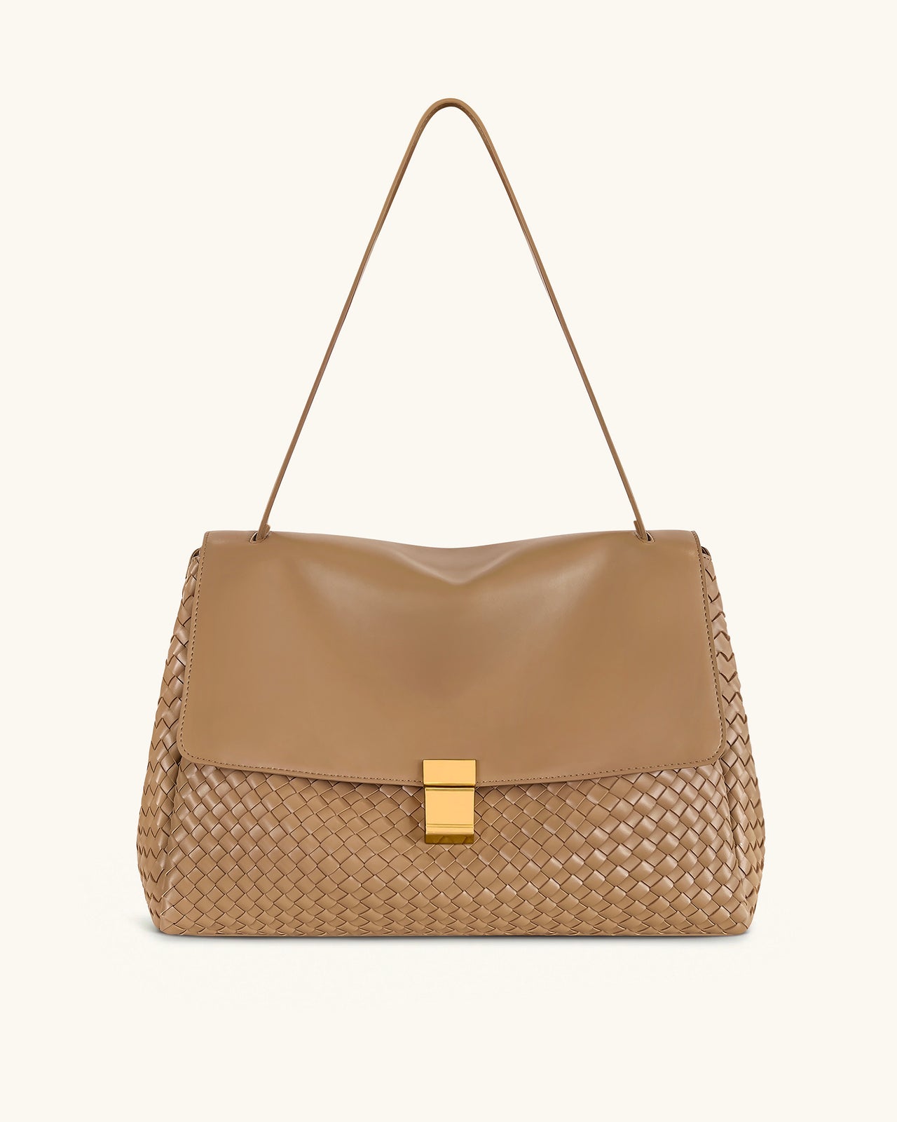 Hilary Borsa a Spalla Intrecciata - Cammello
