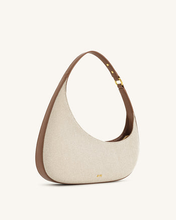 Harlee Borsa a Spalla - Tela Marrone