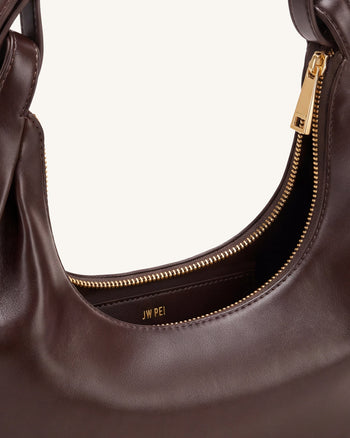 Sharon Borsa a tracolla Crescent - Marrone scuro
