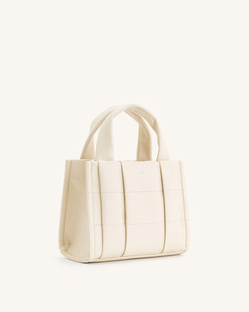 Borsa a tracolla mini Freya - Bianca