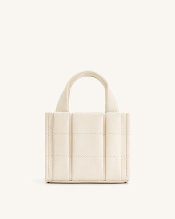 Borsa a tracolla mini Freya - Bianca
