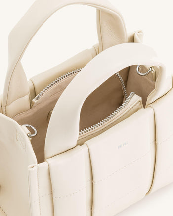 Borsa a tracolla mini Freya - Bianca