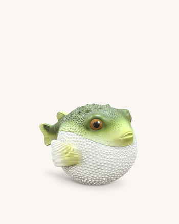 Borsa a Clutch Pesce Palla - Verde