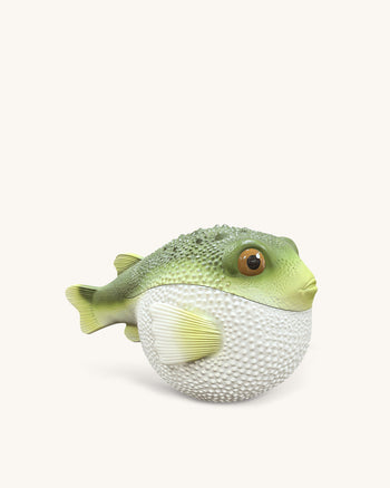 Borsa a Clutch Pesce Palla - Verde