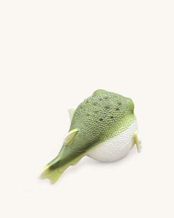 Borsa a Clutch Pesce Palla - Verde