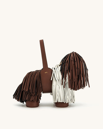 Borsa a Forma di Cucciolo Nita - Marrone Caramello