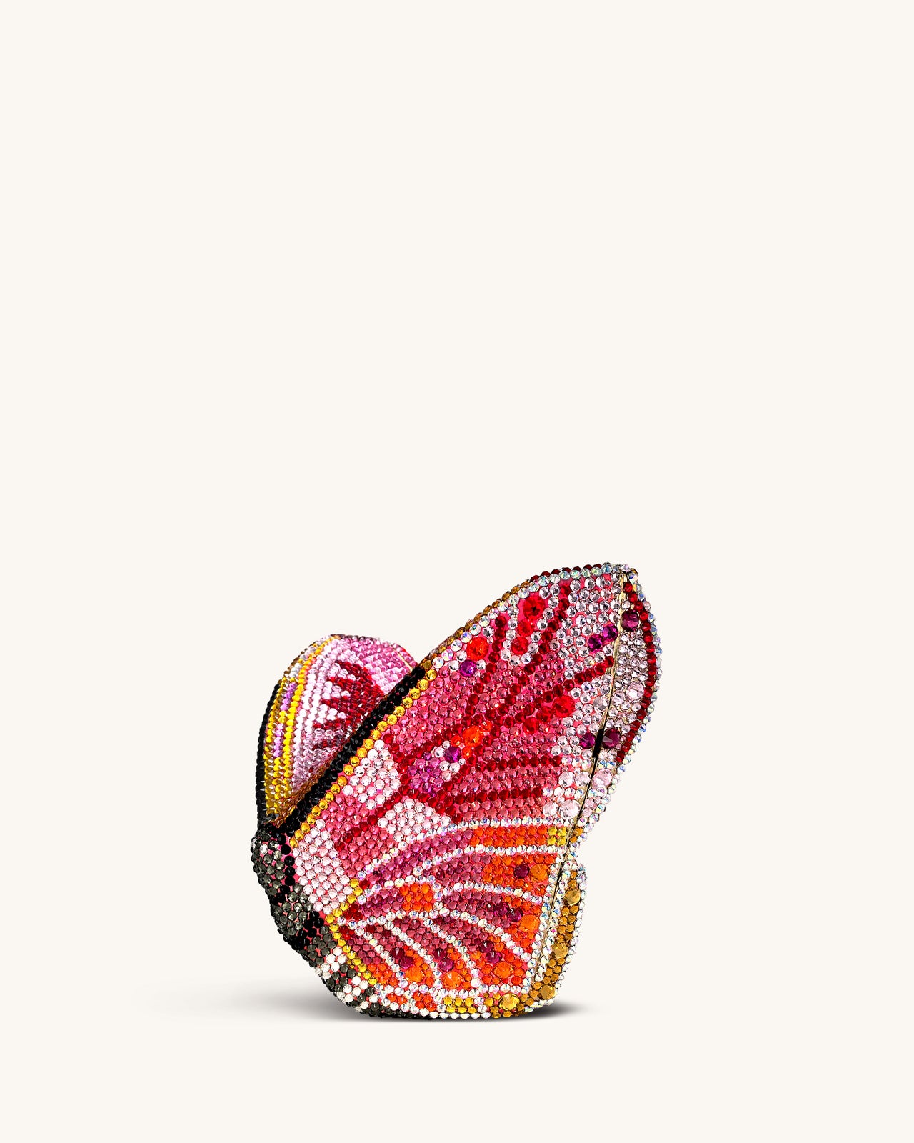 Paisley Pochette Con Farfalla Di Cristallo - Multicolore