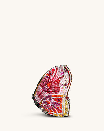 Paisley Pochette Con Farfalla Di Cristallo - Multicolore