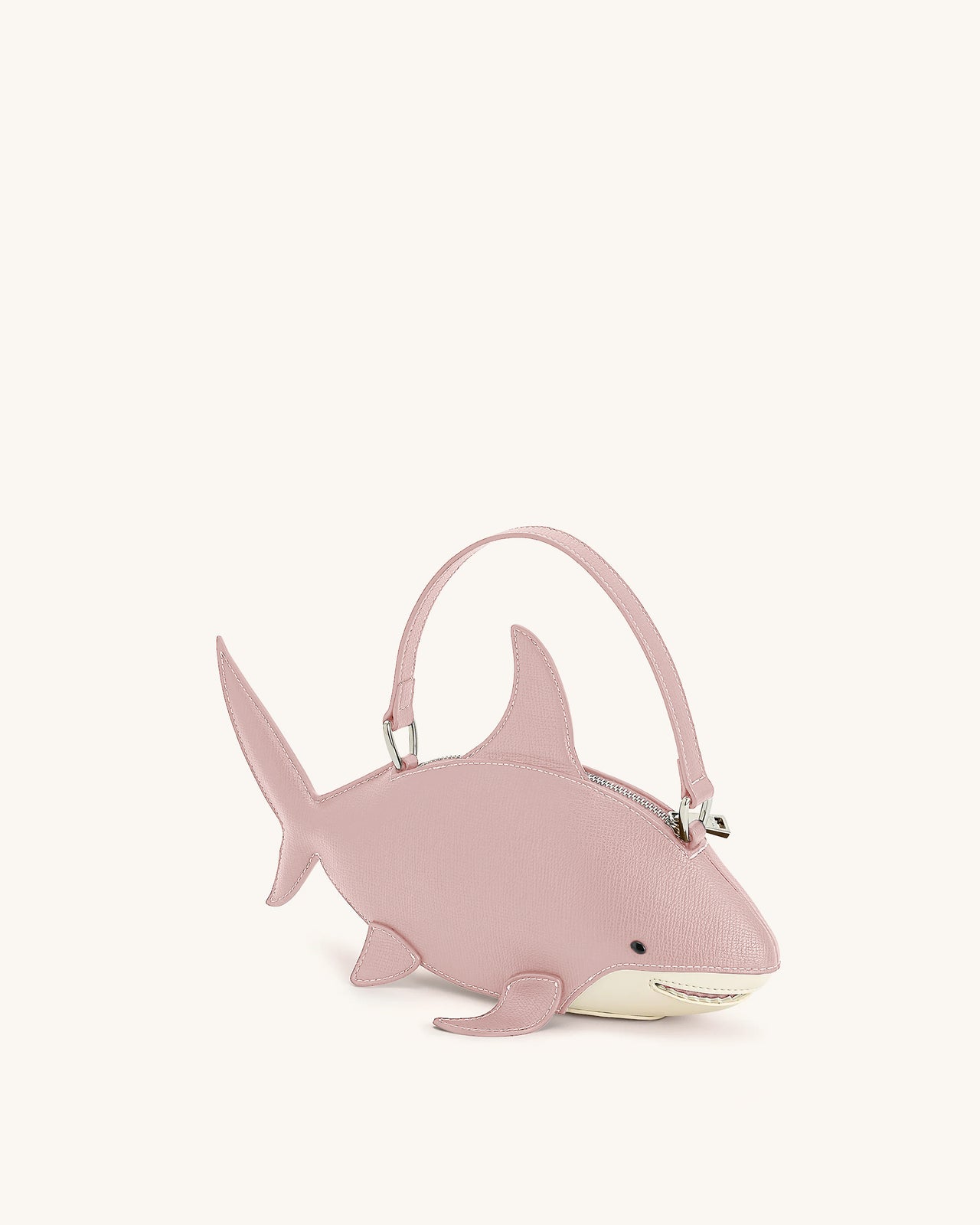 Nerys Borsa a Mano a Forma di Squalo - Rosa