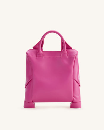Maris Borsa Tote per Abbinamenti di Abbigliamento - Rosso Rosa