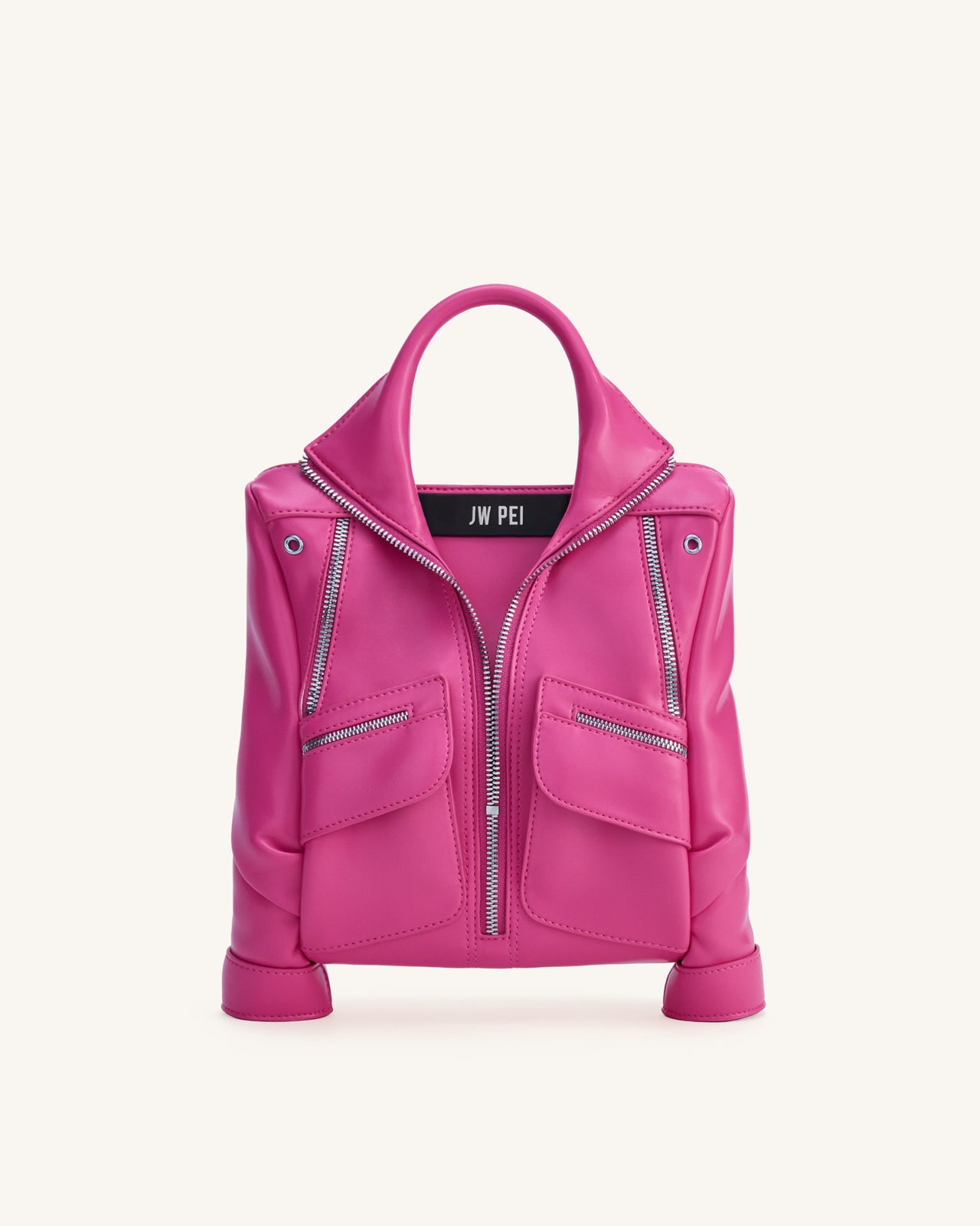 Maris Borsa Tote per Abbinamenti di Abbigliamento - Rosso Rosa