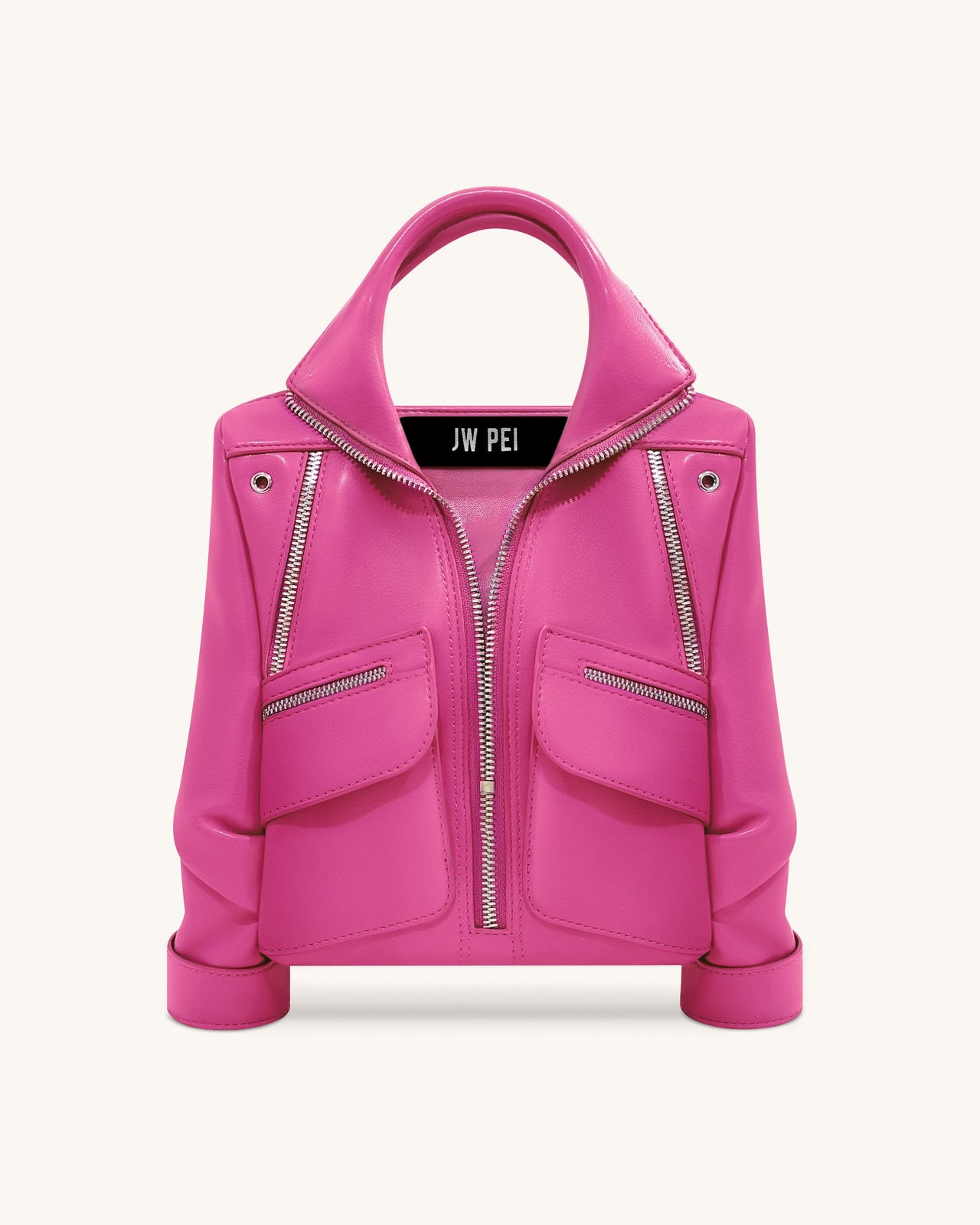 Maris Borsa Tote per Abbinamenti di Abbigliamento - Rosso Rosa