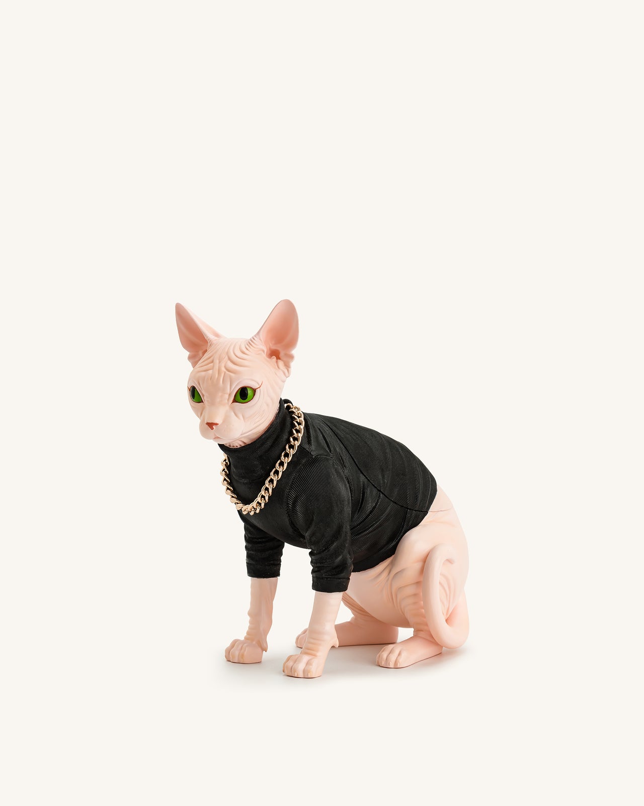 Sadie Pochette a forma di gatto - Nero/Rosa