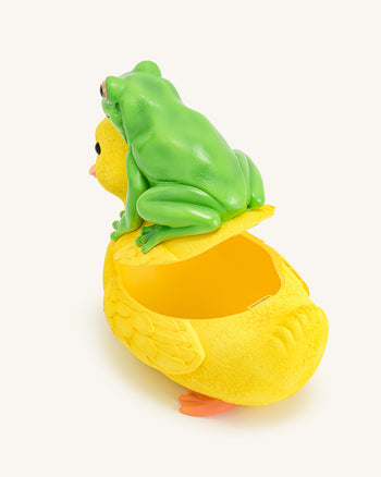 Borsa Rana e Anatra - Verde/Giallo