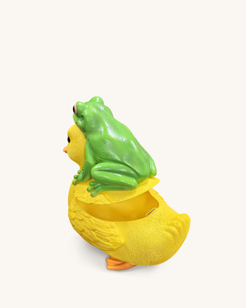 Borsa Rana e Anatra - Verde/Giallo