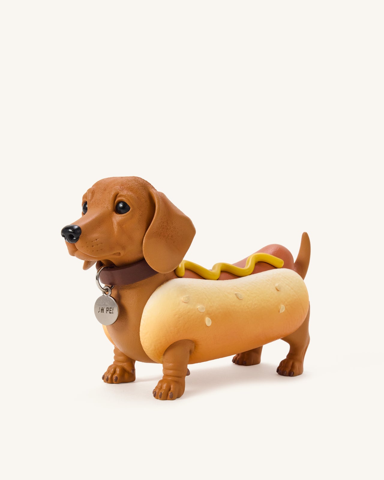 Borsa Hot Dog Bassotto - Marrone/Giallo