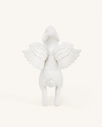 Borsa a forma di coniglio volante - Bianco