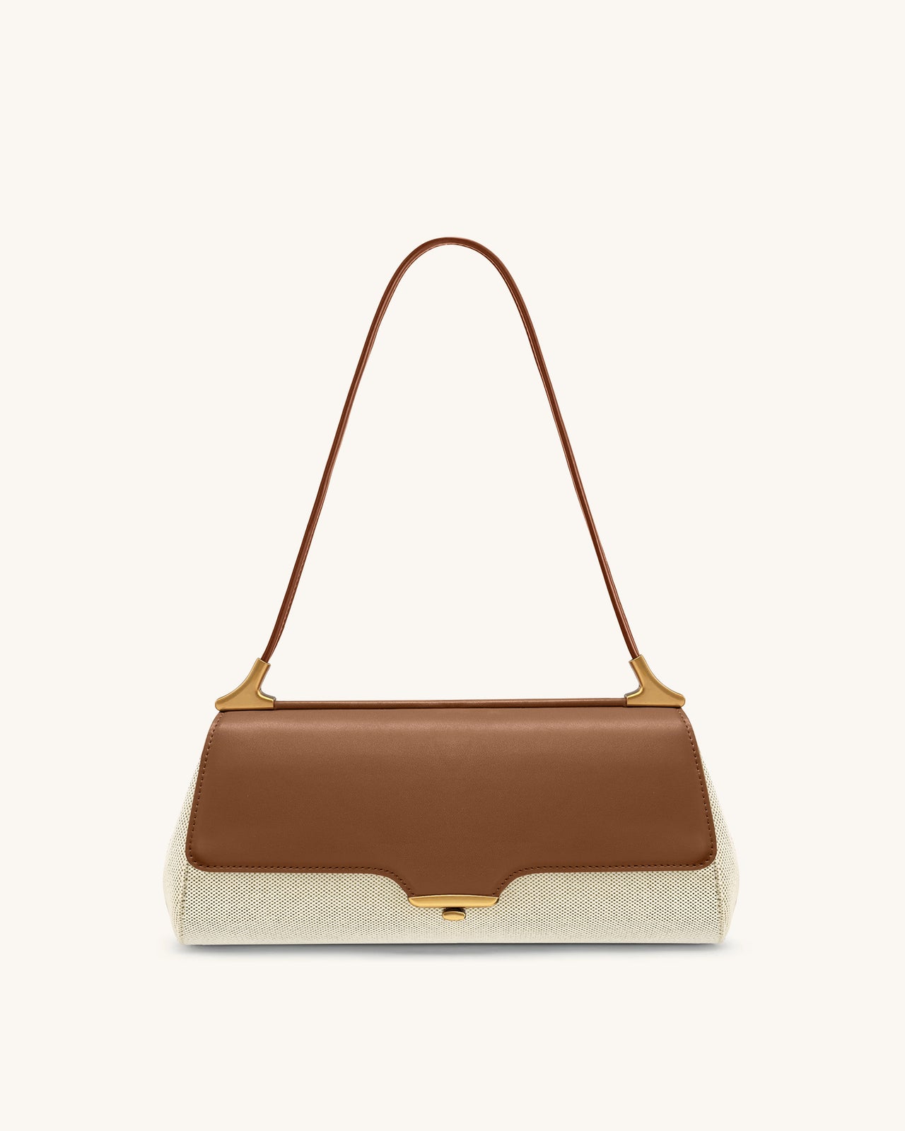 Eloise Borsa a Spalla - Tela Marrone