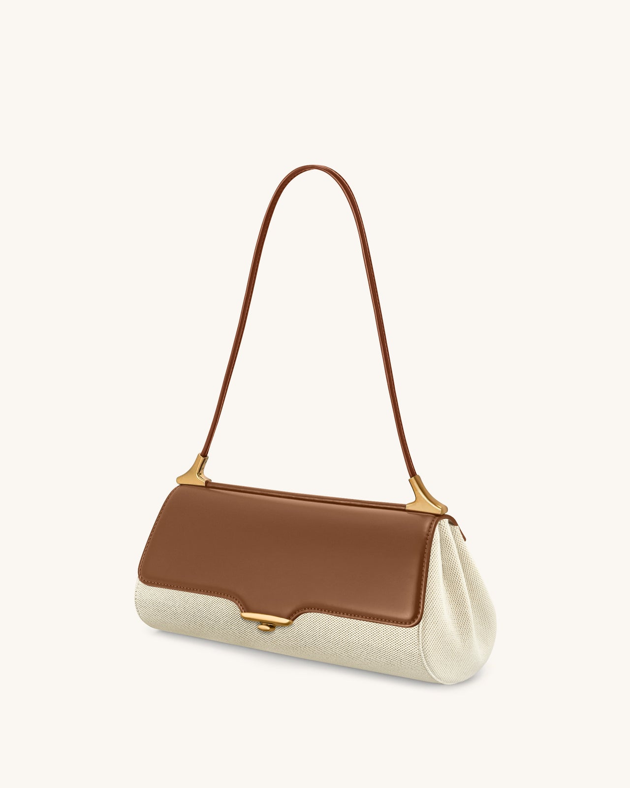 Eloise Borsa a Spalla - Tela Marrone