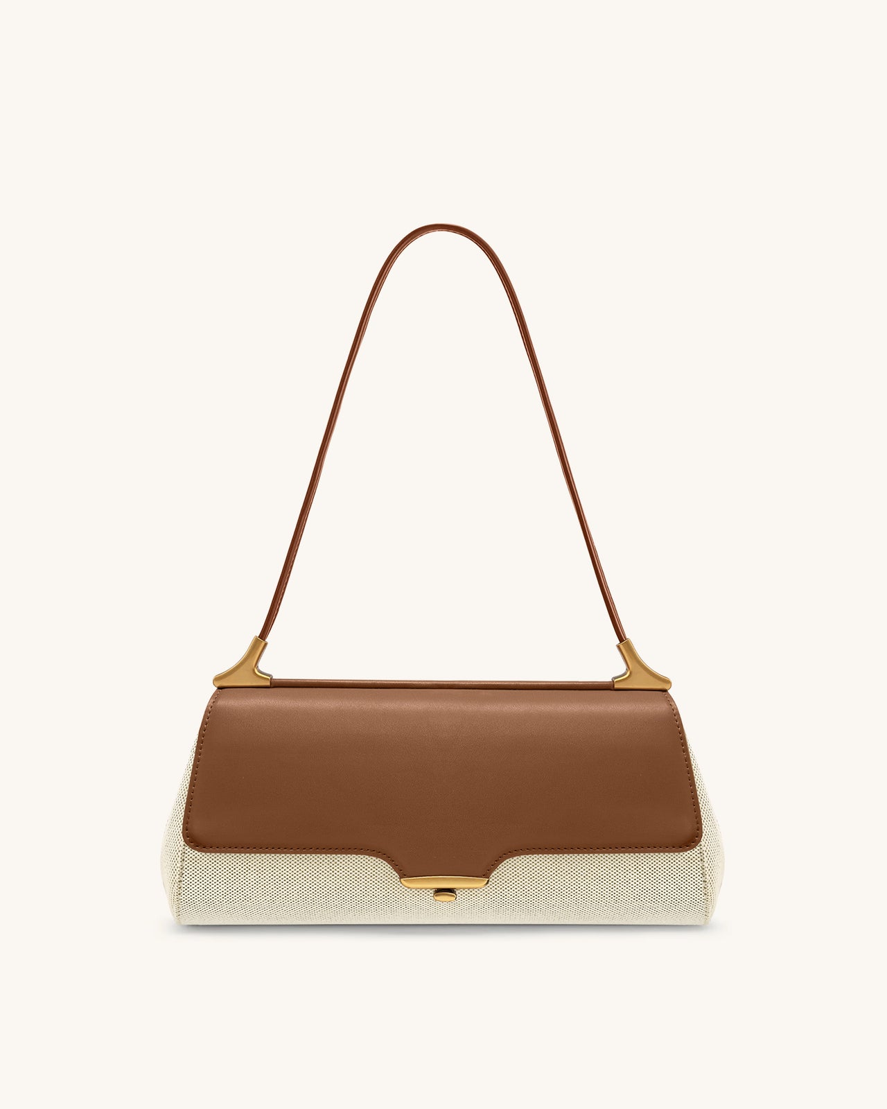 Eloise Borsa a Spalla - Tela Marrone