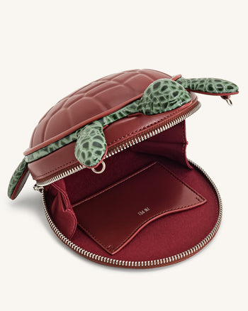 Ava Borsa a Forma di Tartaruga - Marrone