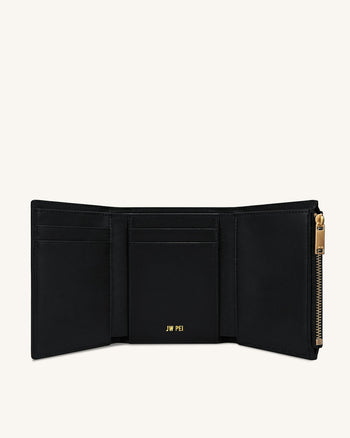 Hana Portafoglio con dettagli in metallo - Nero
