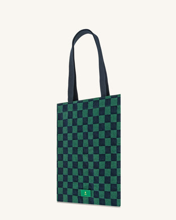 Rayna Cloth Tote Bag - Verde giungla