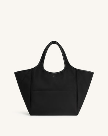Borsa Tote in Nylon Eliana - Nero