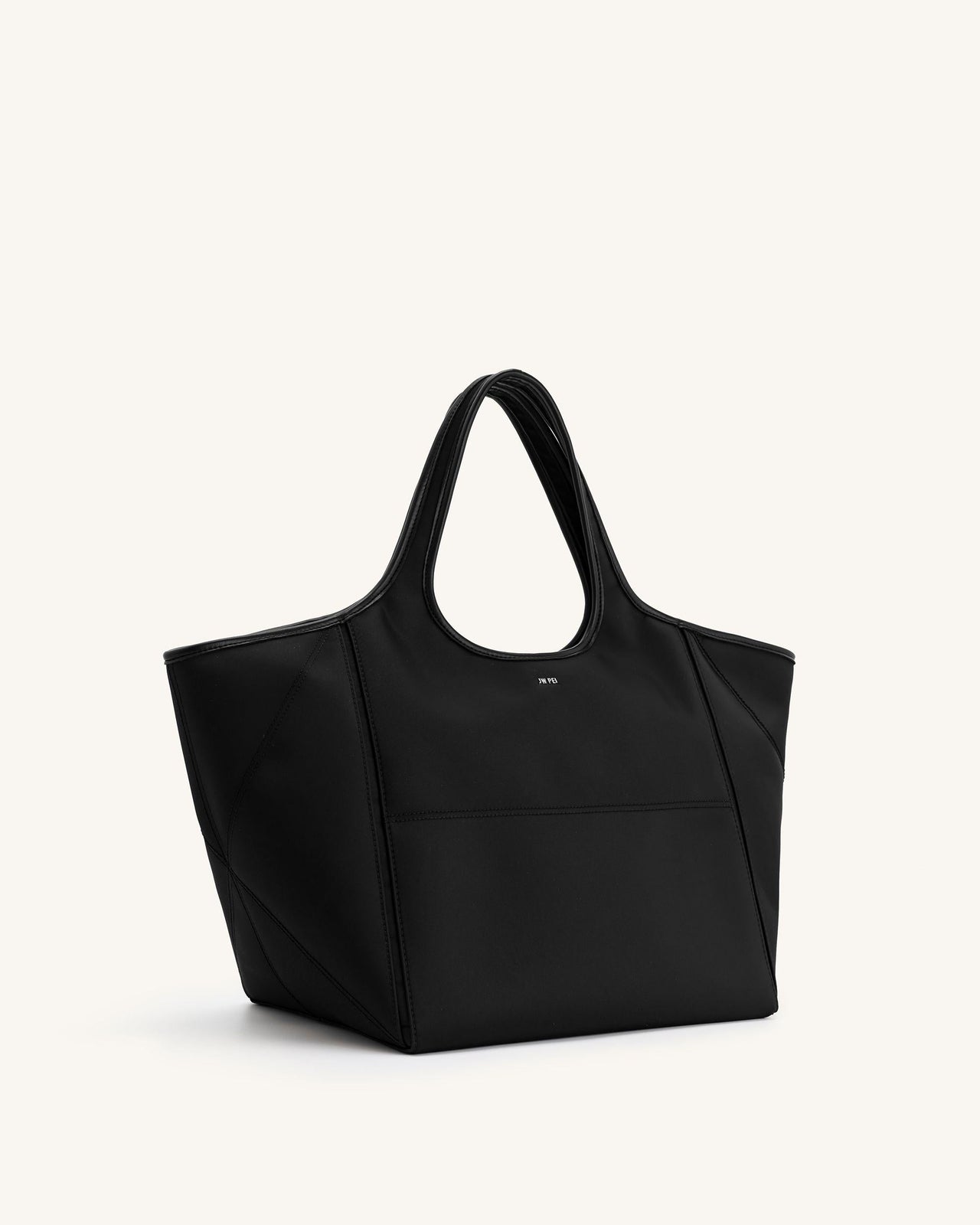 Borsa Tote in Nylon Eliana - Nero