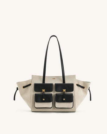 Linda Borsa Tote - Tela Nera