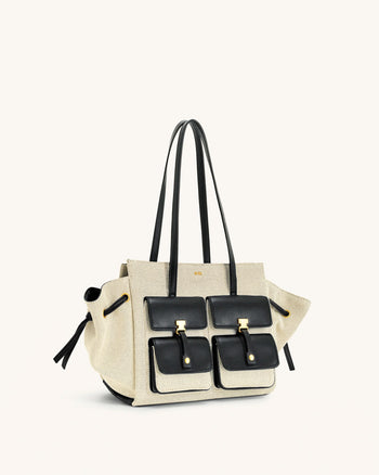 Linda Borsa Tote - Tela Nera