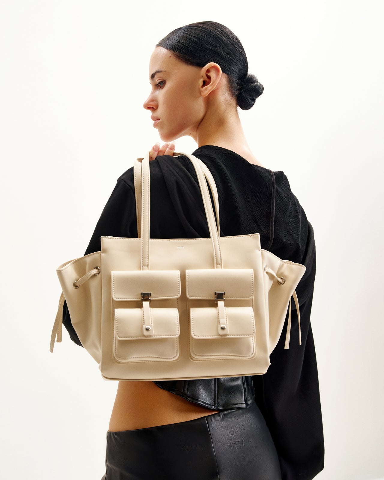 Borsa Tote Linda - Bianca