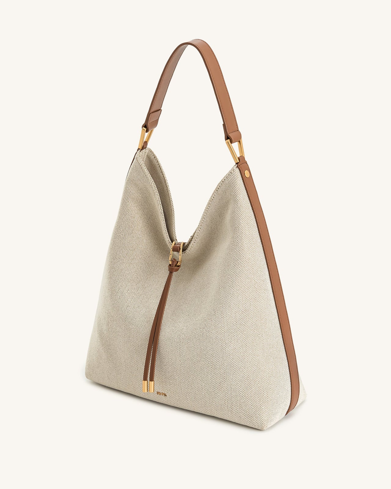 Aria Borsa a Spalla - Tela Marrone