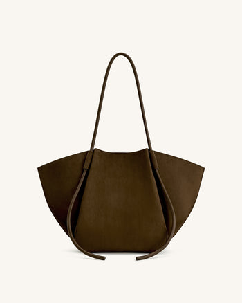 Nala Borsa Tote Larga - Marrone Mocha