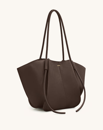 Nala Borsa Tote Ampia - Marrone Scuro