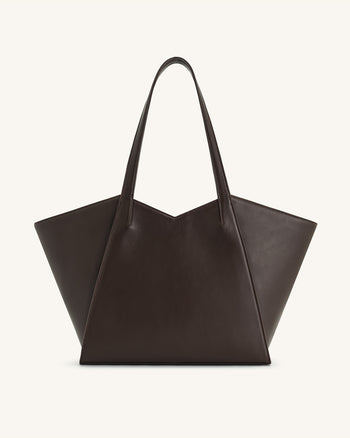 Kiana Borsa Tote a Grande Capacità - Caramello