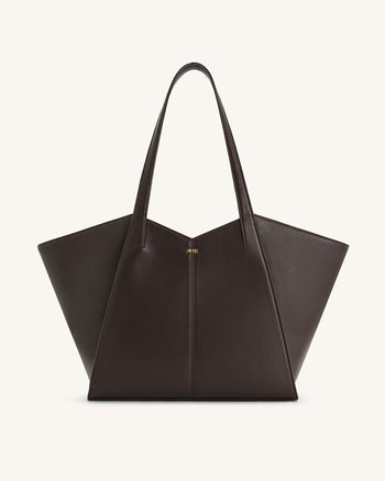 Kiana Borsa Tote a Grande Capacità - Caramello